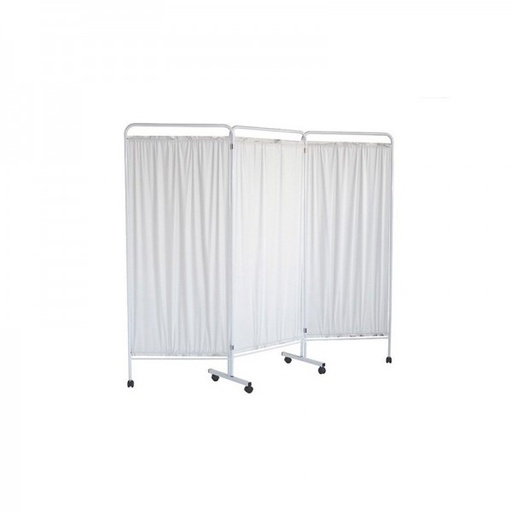 [F-BIOM-3B] Biombo 3 Cuerpos Blanco. 75x3cm x 40cm x 177cm.